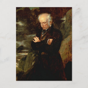 Porträtt av William Wordsworth 1842 Vykort