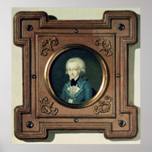 Porträtt av Wolfgang Amadeus Mozart , 1773 Poster