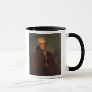 Porträtt av Wolfgang Amadeus Mozart 2 Mugg