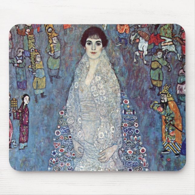 Porträtt Baroness Elisabeth Bacchofen Echt, Klimt Musmatta (Framsidan)