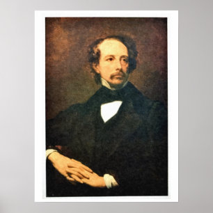 Porträtt Benjamin Disraeli Poster