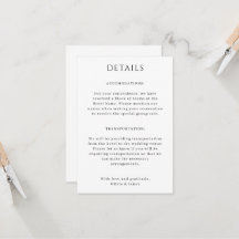 Porträtt Bröllopsdetaljkort