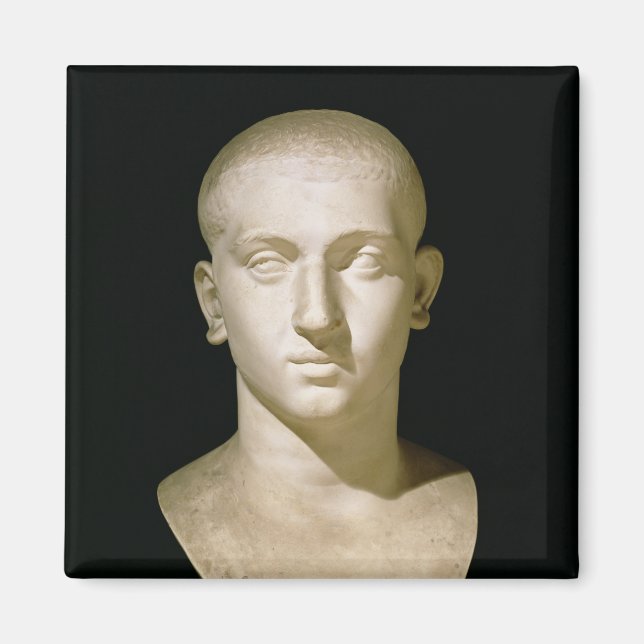 Porträtt bust av kejsare Severus Alexander Magnet (Framsidan)