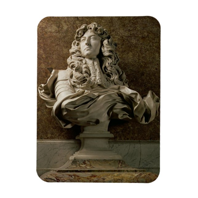 Porträtt bust of Louis XIV (1638-1715), 1665, (mar Magnet (Vertikal)
