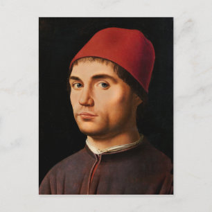 Porträtt, c.1475 vykort
