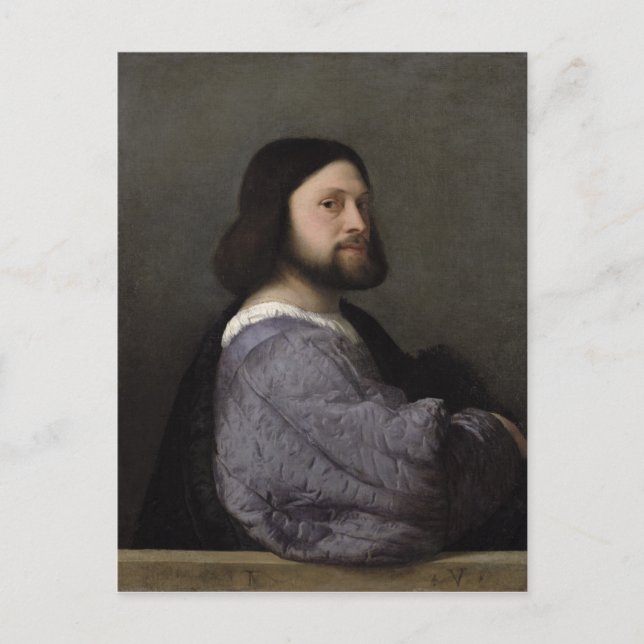 Porträtt, c.1512 vykort (Framsida)