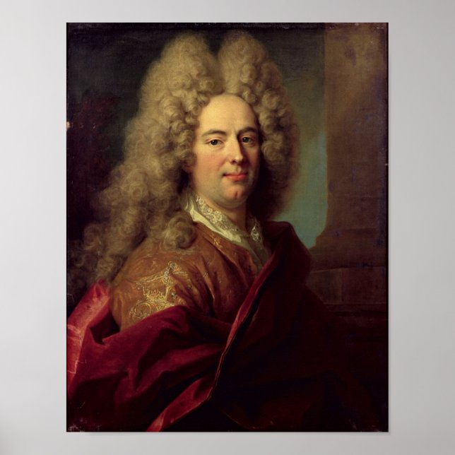 Porträtt, c.1715 poster (Framsidan)