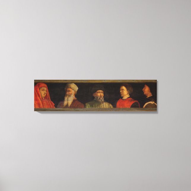 Porträtt Canvastryck (Framsida)