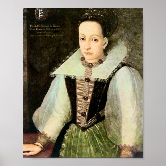 Porträtt Countess Elizabeth Bathory Poster (Framsidan)