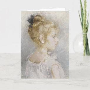 Porträtt de Blanche Pontillon Berthe Morisot Kort