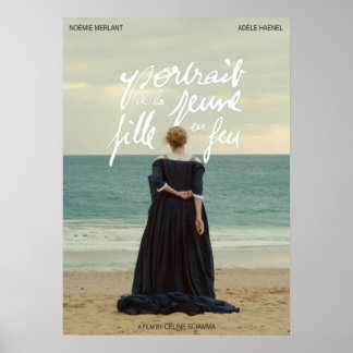 Porträtt de la Jeune Fille en Feu Poster