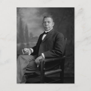 Porträtt för Booker T. Washington vid Harris & Vykort