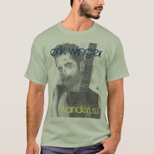 Porträtt för Erik ytter"Wanderlust" T Shirt
