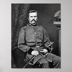 Porträtt för General Simon Bolivar Buckner Poster