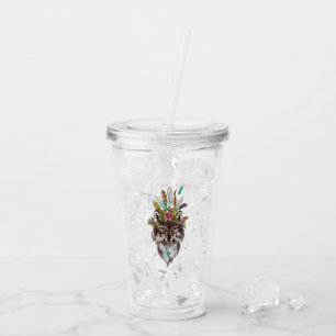 Porträtt för gloria för Boho stilvarg Take Away Mugg