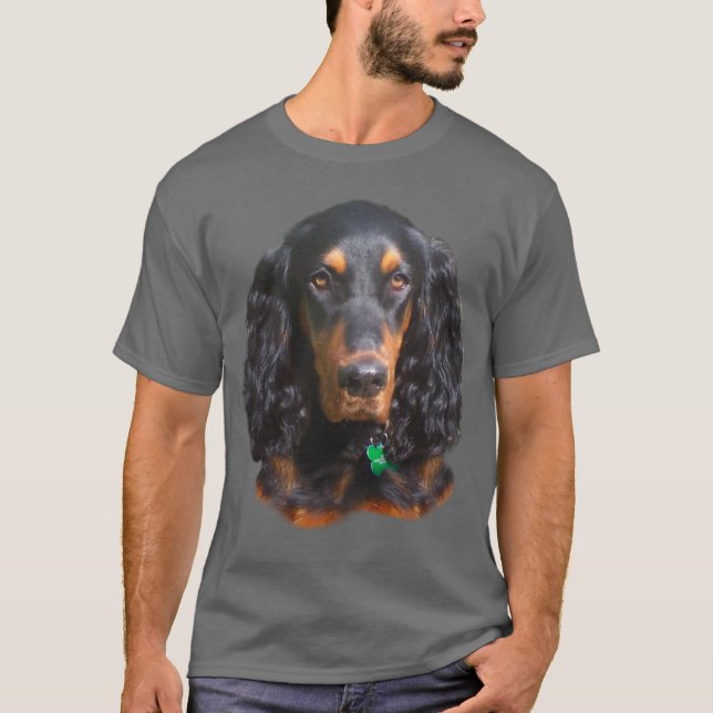 Porträtt för Gordon Setter T-shirt (Framsida)