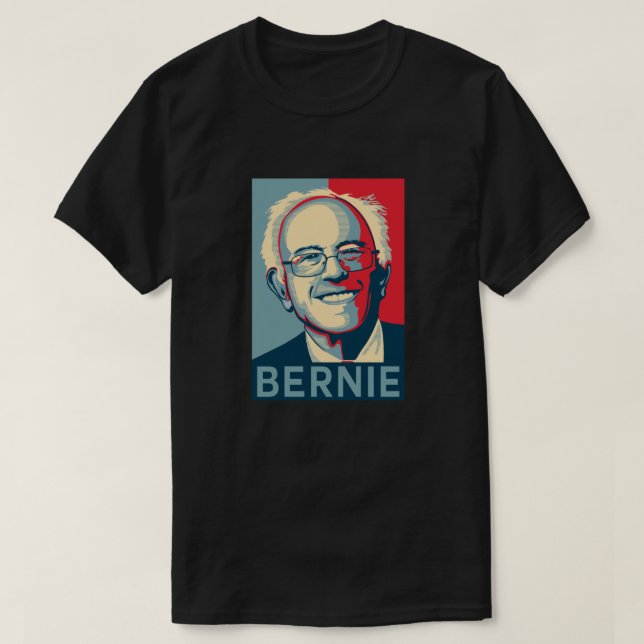 Porträtt för hopp för Bernie slipmaskinskjorta | T Shirt (Design framsida)
