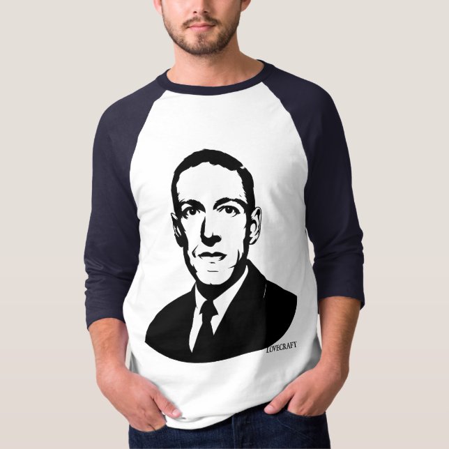 Porträtt för HP Lovecraft T-shirt (Framsida)
