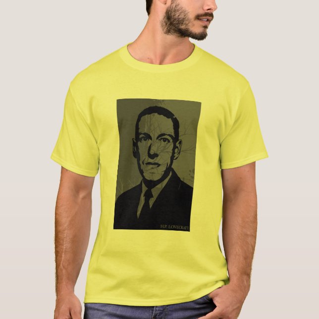 Porträtt för HP Lovecraft T-shirt (Framsida)