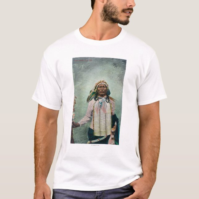 Porträtt för Sioux högsta järnsvan T-shirt (Framsida)
