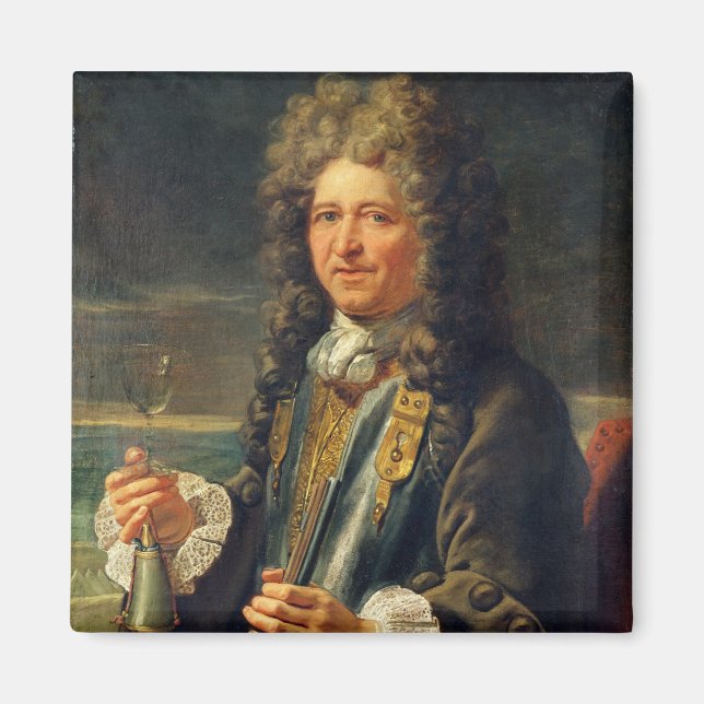 Porträtt förmodas vara Sebastien le Prestre Magnet (Framsidan)