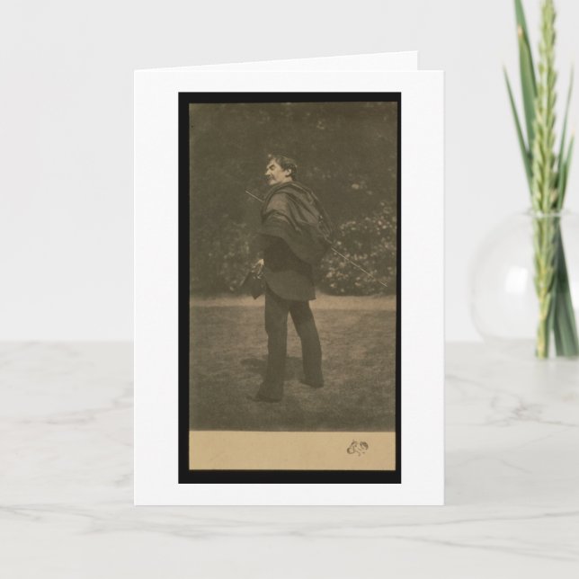Porträtt fotograferar av James Abbott McNeill Kort (Framsida)