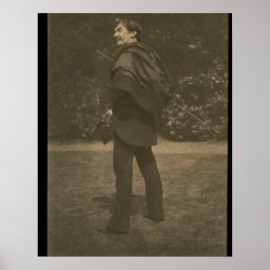 Porträtt fotograferar av James Abbott McNeill Poster