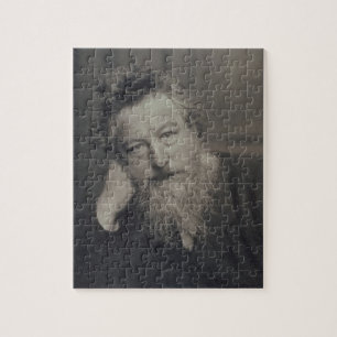 Porträtt fotograferar av William Morris (1834-96) Pussel