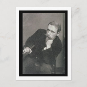 Porträtt-fotografi av Walter Crane (1845-1915) frå Vykort
