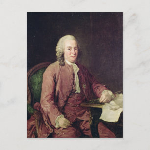 Porträtt från Carl von Linnaeus Vykort