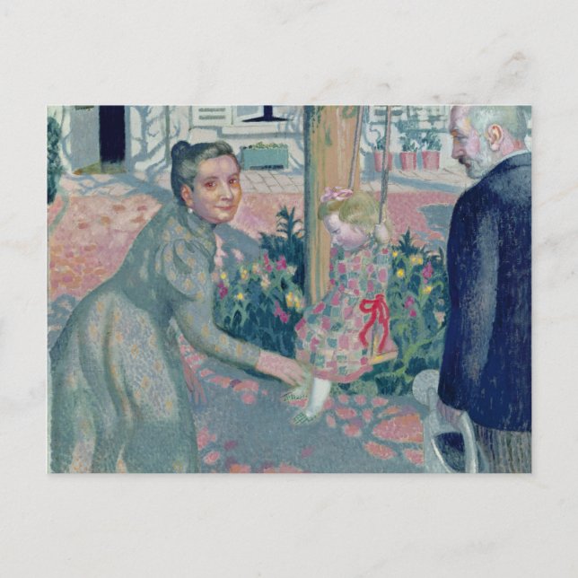 Porträtt från Denis Grandparent, 1899 Vykort (Framsida)