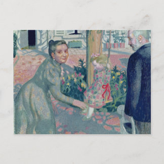 Porträtt från Denis Grandparent, 1899 Vykort