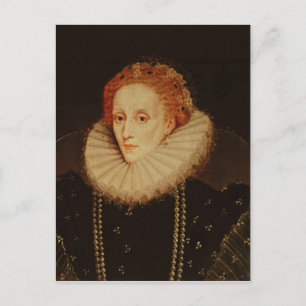 Porträtt från drottning Elizabeth I Vykort