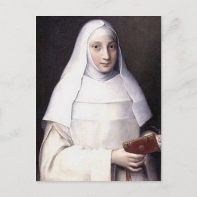 Porträtt från Elena Anguissola, Sofonisba Anguisso Vykort (Framsida)