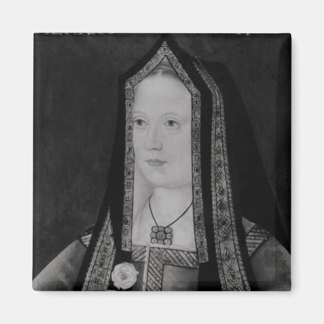 Porträtt från Elizabeth av York Magnet (Framsidan)
