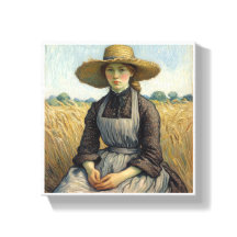Porträtt från en bondkvinna Vincent van Gogh