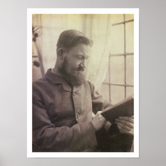 Porträtt från George Bernard Shaw (1856-1950) som  Poster (Framsidan)