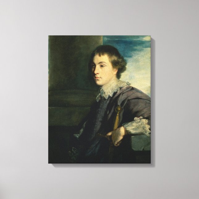 Porträtt från John Charles Spencer, Lord Althorp ( Canvastryck (Framsida)