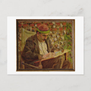 Porträtt från John Maynard Keynes (1883-1946) (olj Vykort