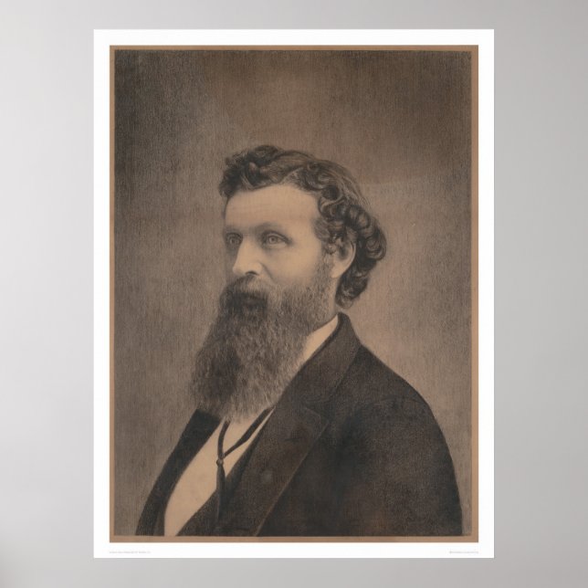 Porträtt från John Muir (1349) Poster (Framsidan)