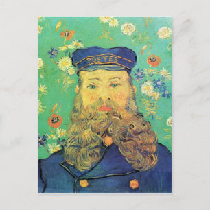Porträtt från Joseph Roulin av Vincent van Gogh Vykort