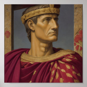 Porträtt från Julius Caesar Poster