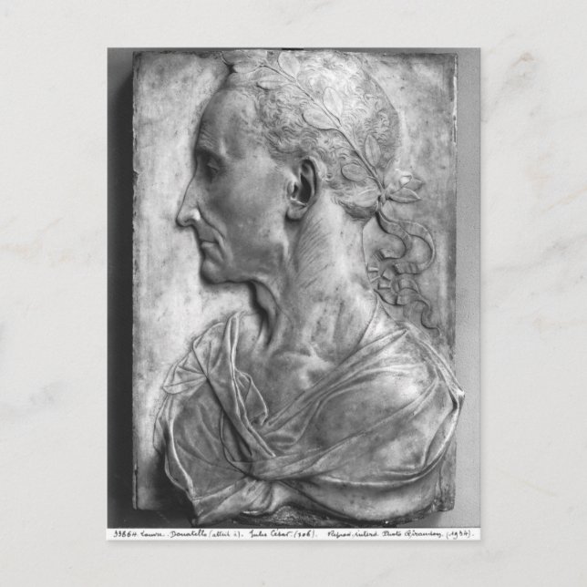 Porträtt från Julius Caesar Vykort (Framsida)