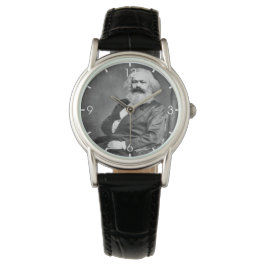 Porträtt från Karl Marx (marxismens grundare) Armbandsur