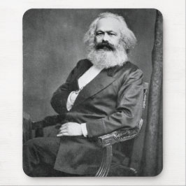 Porträtt från Karl Marx (marxismens grundare) Musmatta