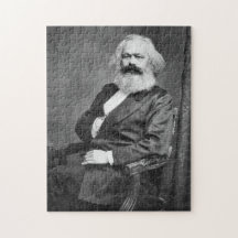 Porträtt från Karl Marx (marxismens grundare)