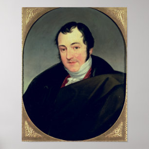 Porträtt från Karl Thomas Mozart Poster