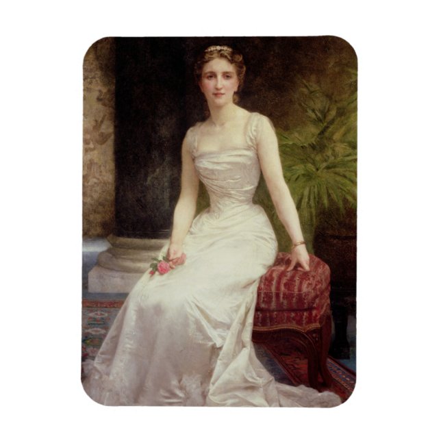Porträtt från Madame Olry-Roederer, 1900 (olja på  Magnet (Vertikal)