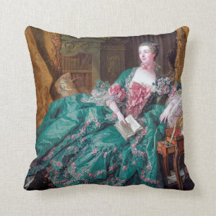 Porträtt från Madame Pompadour, Boucher Kudde