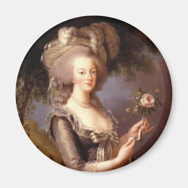 Porträtt från Marie Antoinette, drottning av Frank Magnet (Framsidan)